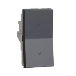 Schneider Unica Pure 16A 1 Module Volcanic Grey Switch, UNS162SW1M_GY (Pack of 20)-12