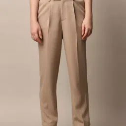 Only Beige Regular Fit High Rise Pants-image-40