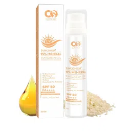CO LUXURY Sunconor 95% Mineral Sunscreen Gel With SPF 50 PA ++++ - 50 g-58
