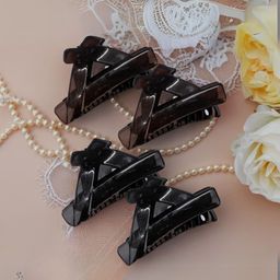 basicare Set Of 4 Large Claw Clips-6