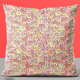 ArtzFolio Multicoloured Set of 2 Square Cushion Covers image 2