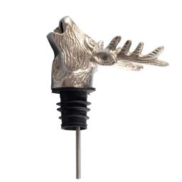 Nestroots Barware Silver Stainless Steel Bottle Pourer-32