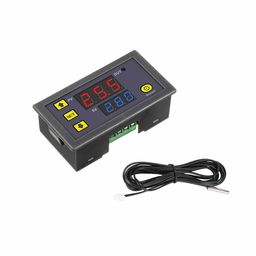 W3230 Digital Temperature Controller Thermostat Switch DC12V Digital Temperature Controller Microcomputer Temperature Controller Digital Timer DC Digital Thermostat Switch Sensor Monitoring Meter with Dual LED Display- RS3174W3230 Digital Temperature Controller Thermostat Switch DC12V Digital Temperature Controller Microcomputer Temperature Controller Digital Timer DC Digital Thermostat Switch Sensor Monitoring Meter with Dual LED Display- RS3174-22
