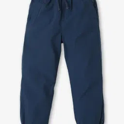 Ed-a-Mamma Kids Navy Solid Joggers-picture-8