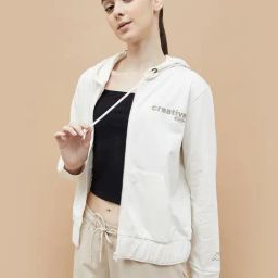 KAPPA White Hood Hoodie-image-21