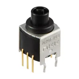 NKK SWITCHES ROTARY SWITCH, SP3T, 0.4VA, 28VAC/DC, TH, NR01103ANG13-picture-10