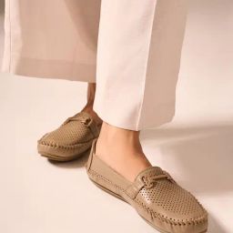ID Women's Khaki Casual Loafers-picture-13