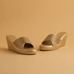 Eridani Women's Nayan Gold Wedges-picture-14