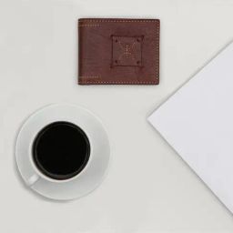 Hidesign SAHARA Tan Casual Leather Bi-Fold Wallet For Men-image-13