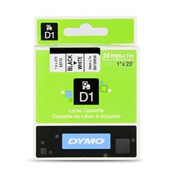 DYMO Authentic D1 Labels, Black Print on White Tape, 24mm x 7m, Self-Adhesive Labels-image-33