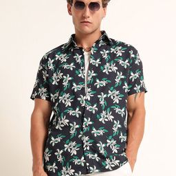 THE BEETEL HOUSE Men Floral Printed Casual Shirt-picture-27