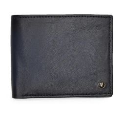 Van Heusen Navy Formal Leather Bi-Fold Walletfor Men-image-8