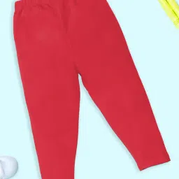 Kiddopanti Coral Cotton Lycra Regular Leggings-image-72
