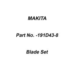 Makita Blade Set Size 430 mm Suitable For DLM432, Part No 191D43-8-picture-38