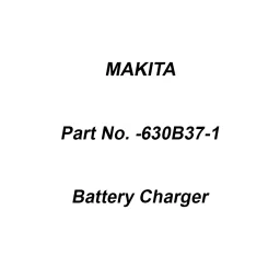 Makita Battery Charger DC18SD, Part No 630B37-1-44