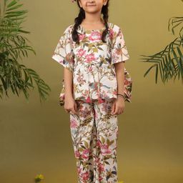 SANSKRUTIHOMES Girls Printed Night suit-picture-58