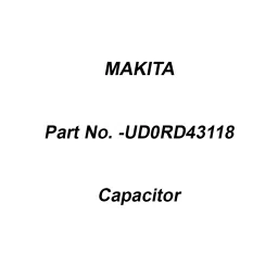 Makita Capacitor, Part No UD0RD43118-picture-47