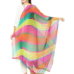 Dupatta Bazaar Multicolored Dupatta-21