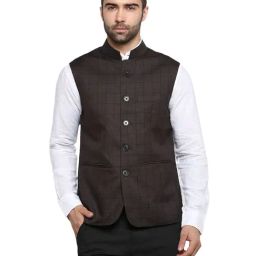 Red Tape Dark Grey Sleeveless Jacket-image-47