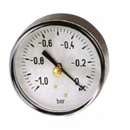 RS PRO Back Entry Pressure Gauges, Range: -1 to 0 bar, 2351298-image-127