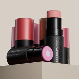 Nudestix Nudies Matte + Glow Core All Over Face Blush Color - Magenta Magic image 2