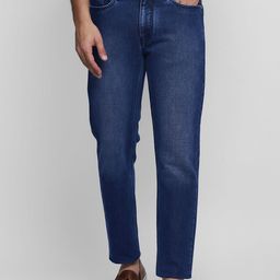 fineblu Men Slim Fit Light Fade Stretchable Jeans-55