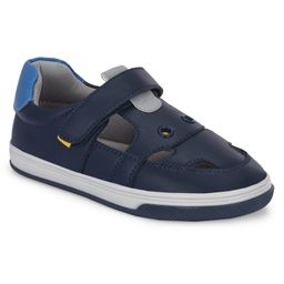 TUSKEY Cut Out Detailed Velcro Closure Shoes - Navy Blue-image-32