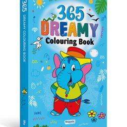CLUB 365 Dreamy Colouring Book for Kids | Jumbo Colouring Book for Children Ages 3+ | Ideal for Little Artists & Group Activities I Hours of Entertainment & Creativity I Develops Artistic Skills - English-15