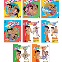 Chhota Bheem, My First Colouring Books & Fun With Colours, Set of 8 Books - English-95