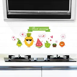 Asian royal Yellow & Green Printed Water Proof Decals & Stickers-image-54