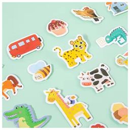 Happy Hues Learn & Play Montessori Quiet Book and Flash Cards for Toddlers and Kids ABCs, Words, Shapes, Colours & Fun Learning - Multicolor image 5