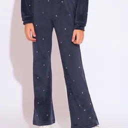 Vero Moda Girls Printed Flared Trousers-image-98