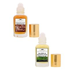 Menjewell Set of 2 Chocolate & The Scent Rain Mitti Attar image 2