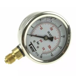Sferaco G 1/4 Analogue Pressure Gauge 16 bar Bottom Entry 63 mm Outside Diameter With RS Calibration, 1613007-image-64