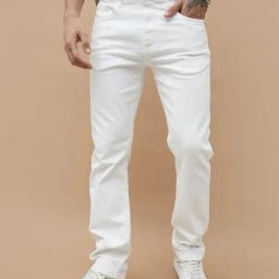 Forca By Lifestyle White Regular Fit Jeans-image-58