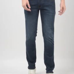 Numero Uno Dark Blue Straight Fit Jeans-image-46