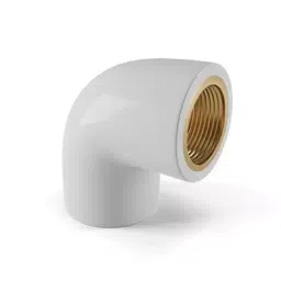 Finolex 25.4 mm (1 Inch) UPVC Brass Elbow 90, 4531-48