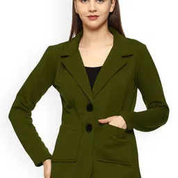 ROARERS Notched Lapel Collar Single Breasted Blazer-image-12