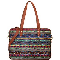 Funk For Hire Women Printed PU Laptop Bag-45