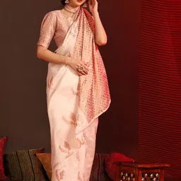 SHOP DROP Woven Design Chanderi Saree-image-54