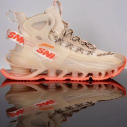 Atom Men's Alpha Predator Beige Running Shoes image 1