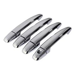 Auto Pearl Door Handle Latch Cover Chrome Finish Compatible For Tata Sumo (Set of 4)-picture-45