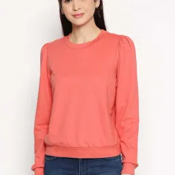 Honey by Pantaloons Brick Red Cotton Sweatshirt-image-68