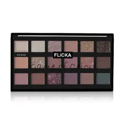 FLiCKA Game Of Colors Eyeshadow Palette 03 On First Thought - 18 gm-1