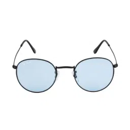 Ted Smith MOON_C4 Blue Round Sunglasses-picture-48