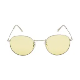 Ted Smith MOON_C13 Yellow Round Sunglasses-picture-23