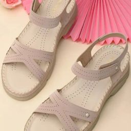Rocia by Regal Women's Pink Ankle Strap Wedges-image-63