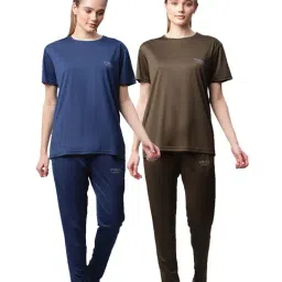 Vimal Jonney Multicolored Regular Fit T-Shirt With Trackpants (Pack Of 2)-image-68