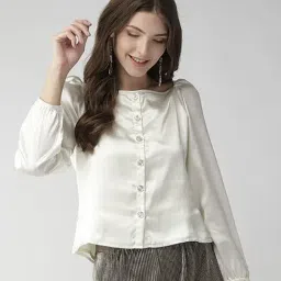 MISH Off White Regular Fit Top-picture-36