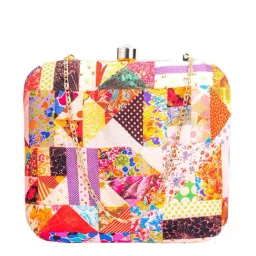 NR by Nidhi Rathi Multicolor Fabric Clutch-50